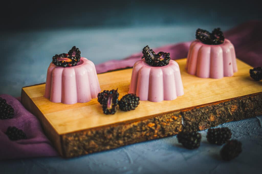 Brombeer Panna cotta - Dolcisseria