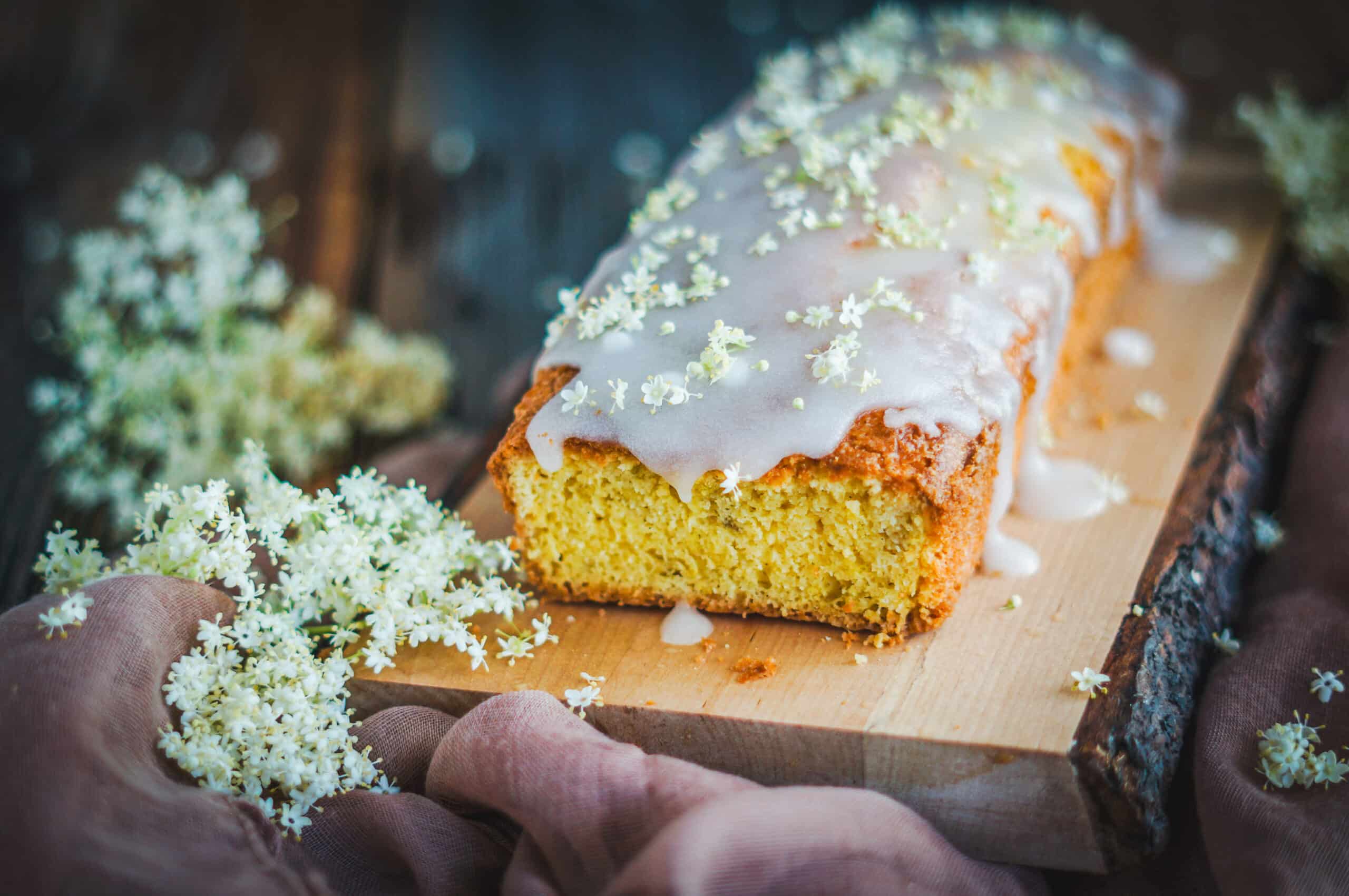 Holunderblüten Cake